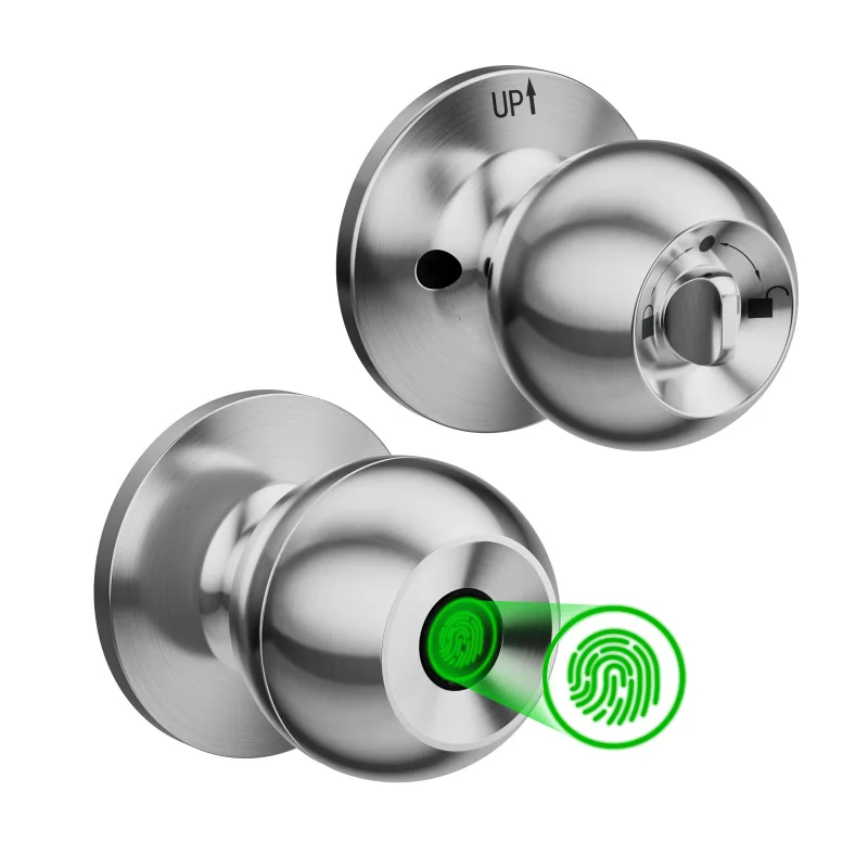 New Spherical Smart Fingerprint Lock Graffiti Bluetooth Wooden Door Key Mechanical Lock Room Door
New Spherical Smart Fingerprint Lock Graffiti Bluetooth Wooden Door Key Mechanical Lock Room Door