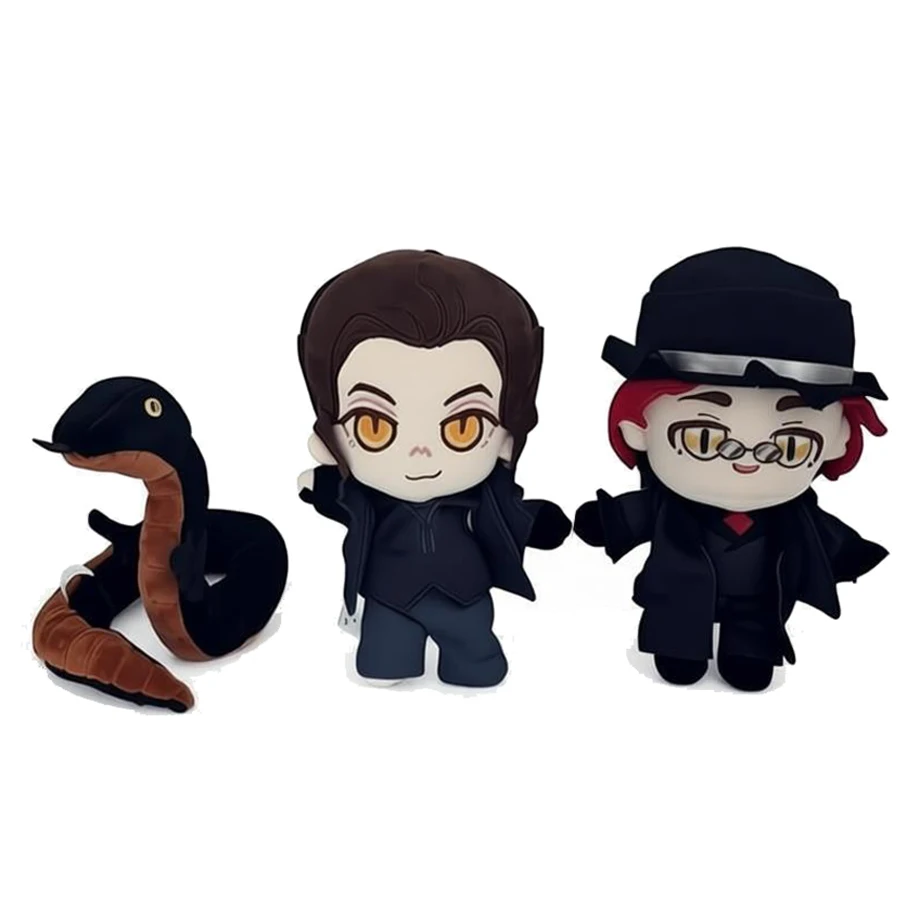 Anime Stuffed Good Omens Crowley Snake Plushie Doll Aziraphale Plush Doll Toys Pillow Fans Xmas Birthday Gifts
Anime Stuffed Good Omens Crowley Snake Plushie Doll Aziraphale Plush Doll Toys Pillow Fans Xmas Birthday Gifts