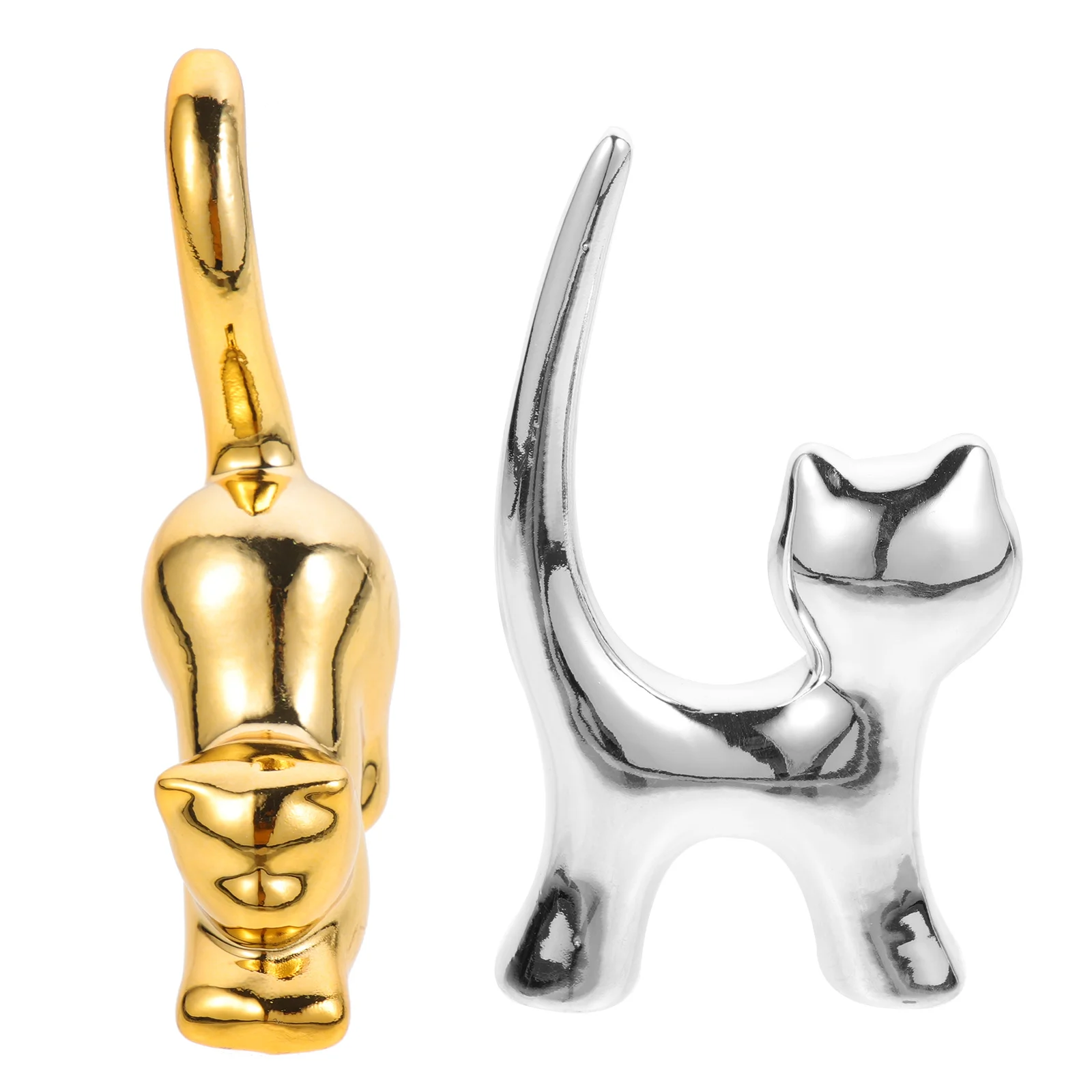 2 шт., керамический органайзер для колец в форме кошки, портативный стабильный плоский базовый маленький стенд для ювелирных изделий, декоративный держатель для колец для дома
2 шт., керамический органайзер для колец в форме кошки, портативный стабильный плоский базовый маленький стенд для ювелирных изделий, декоративный держатель для колец для дома