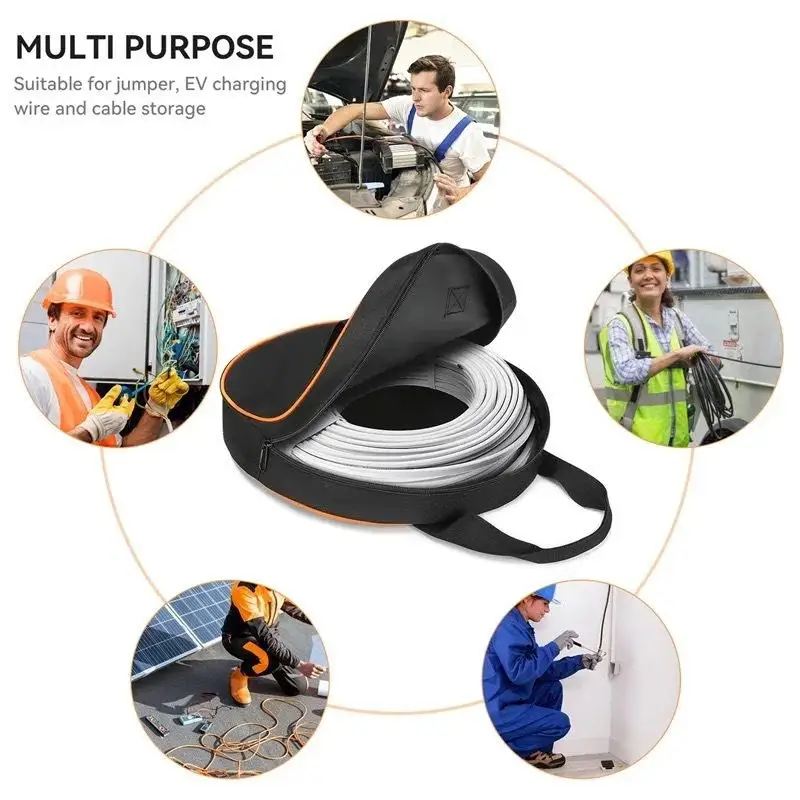 Car Charger Cable Bag Waterproof Oxford Cloth Organizer for Travel and Home Use
Car Charger Cable Bag Waterproof Oxford Cloth Organizer for Travel and Home Use