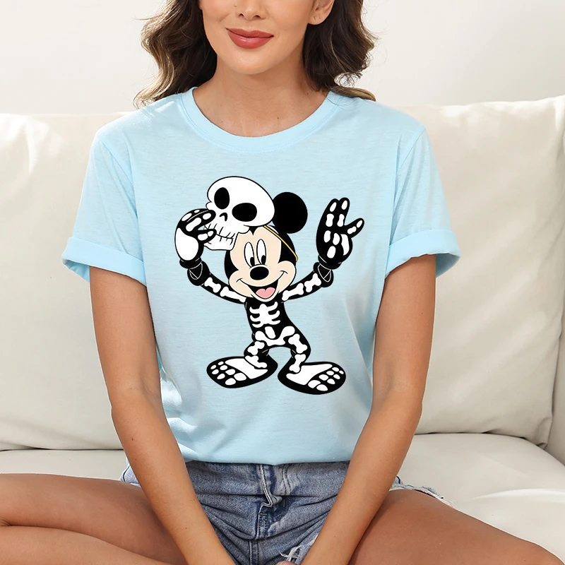 Skeleton Blue t-shirts Women Clothing Oversized Short Sleeve Top Female Streetwear Tops Clothes Minnie Halloween Pumpkin Tees
Skeleton Blue t-shirts Women Clothing Oversized Short Sleeve Top Female Streetwear Tops Clothes Minnie Halloween Pumpkin Tees