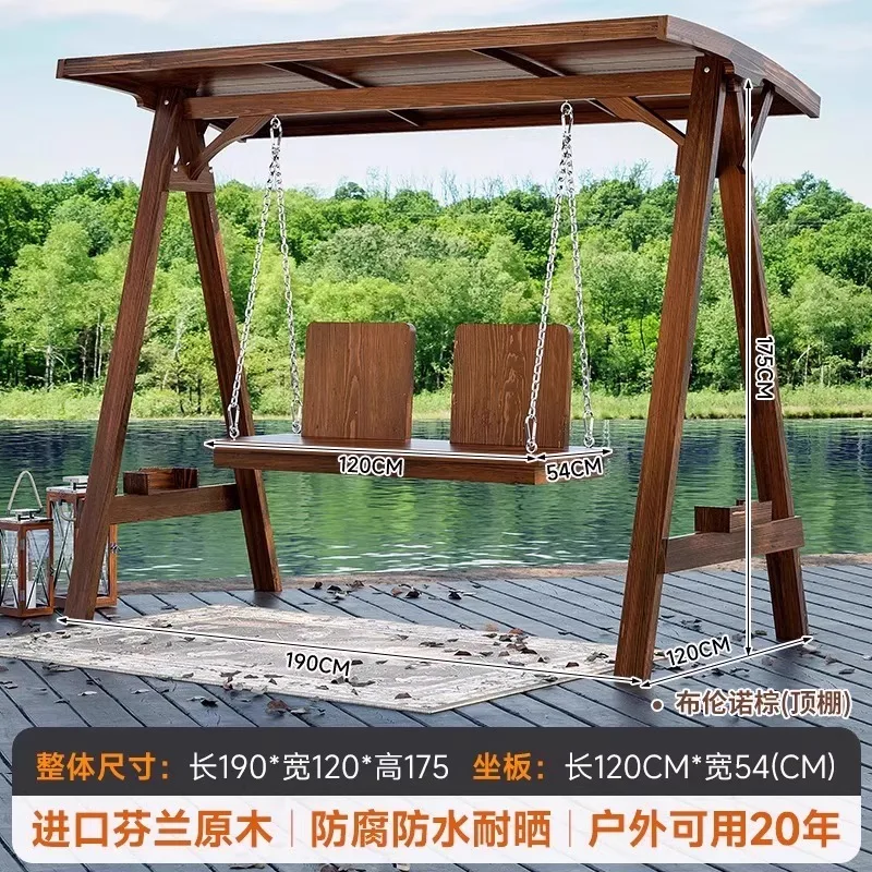 Hanging chair Outdoor home courtyard swinging Internet celebrity small courtyard rocking chair on the first floor
Hanging chair Outdoor home courtyard swinging Internet celebrity small courtyard rocking chair on the first floor