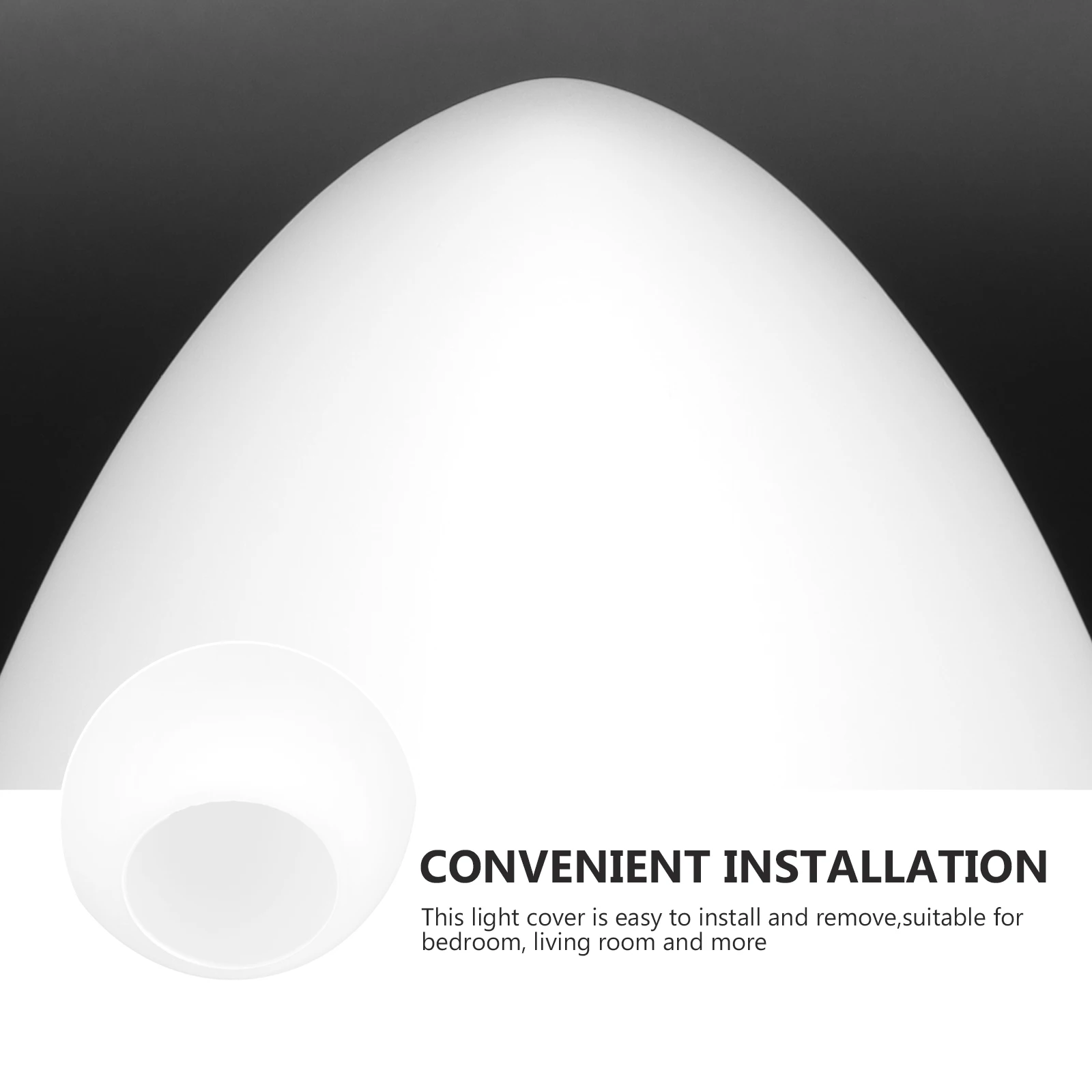 Frosted Glass Lampshade Water Drop Shaped for Bedroom Living Room Decor Creative Light Cover Accessory Home Use Interior
Frosted Glass Lampshade Water Drop Shaped for Bedroom Living Room Decor Creative Light Cover Accessory Home Use Interior