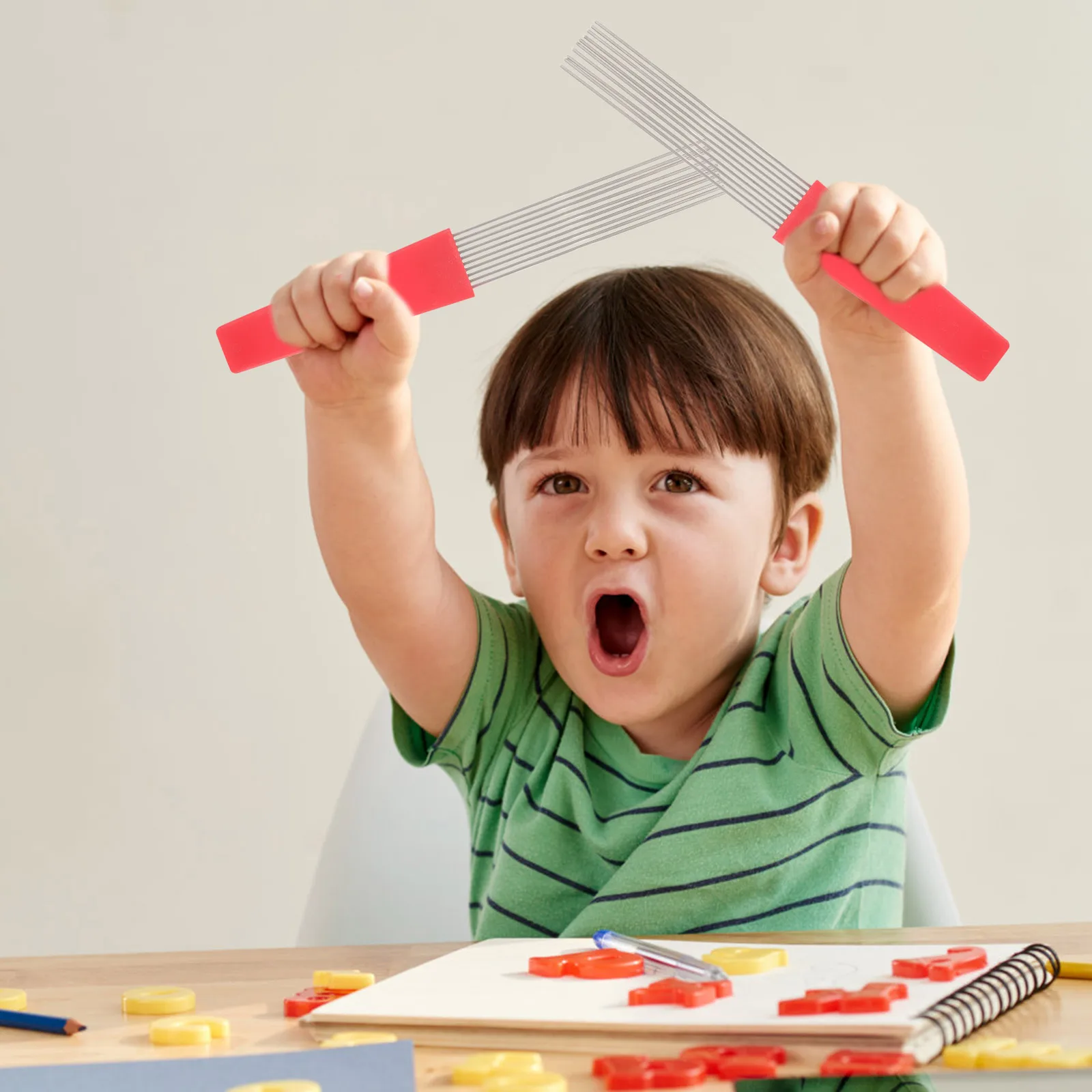 Musical Teaching Aid Guiro Scraper Percussion Instrument Stainless Steel Kids Music Tool Education Supplies Latin Percussion Kit
Musical Teaching Aid Guiro Scraper Percussion Instrument Stainless Steel Kids Music Tool Education Supplies Latin Percussion Kit