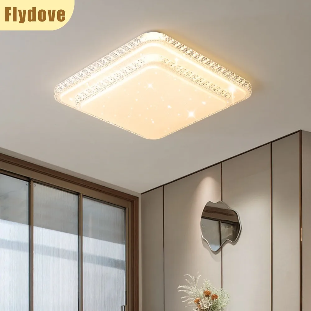 Modern Ultra-thin Rectangular LED Ceiling Light Creative Restaurant Hotel Living Room Acrylic Diamond Lighting Atmosphere Light
Modern Ultra-thin Rectangular LED Ceiling Light Creative Restaurant Hotel Living Room Acrylic Diamond Lighting Atmosphere Light