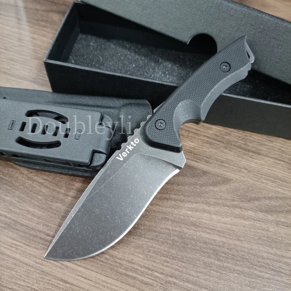 Verkto Straight Knife Portable Outdoor Travel Hiking Tool EDC Rescue Emergency Knife Camping Fishing Barbecue Tool with K Sheath
Verkto Straight Knife Portable Outdoor Travel Hiking Tool EDC Rescue Emergency Knife Camping Fishing Barbecue Tool with K Sheath