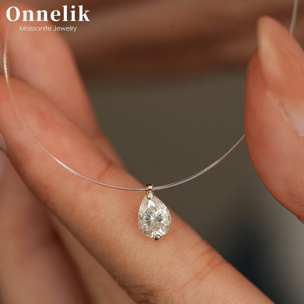Onnelik GRA сертифицированное 1CT D цвет муассанит ожерелье прозрачная цепочка для лески для женщин классические серебряные украшения S925
Onnelik GRA сертифицированное 1CT D цвет муассанит ожерелье прозрачная цепочка для лески для женщин классические серебряные украшения S925