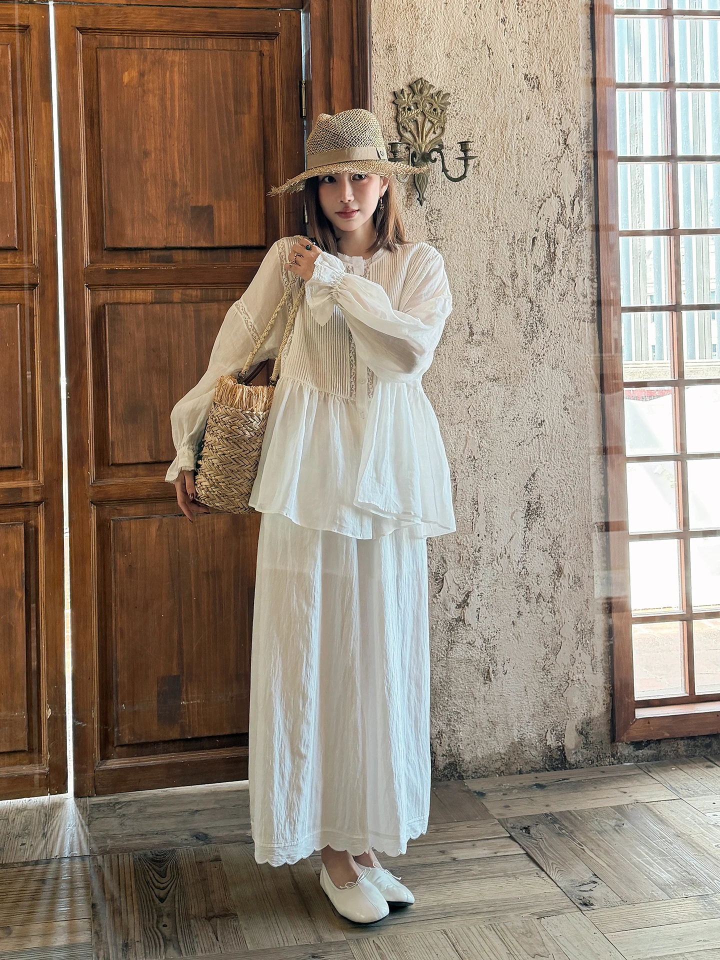 Tang Youyou Linen Rayon Loose Wide Leg Pants Women's Spring Summer Casual Long Trousers Nine Points Thousand Stitch Embroidery
Tang Youyou Linen Rayon Loose Wide Leg Pants Women's Spring Summer Casual Long Trousers Nine Points Thousand Stitch Embroidery