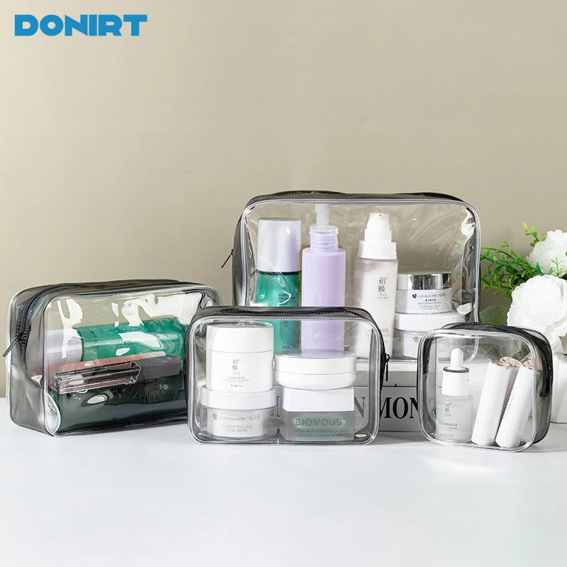 4 Sizes Transparent Bag PVC Women Zipper Clear Makeup Beauty Case Travel Toiletries Organizer Storage Bath Toiletry Wash Bags
4 Sizes Transparent Bag PVC Women Zipper Clear Makeup Beauty Case Travel Toiletries Organizer Storage Bath Toiletry Wash Bags