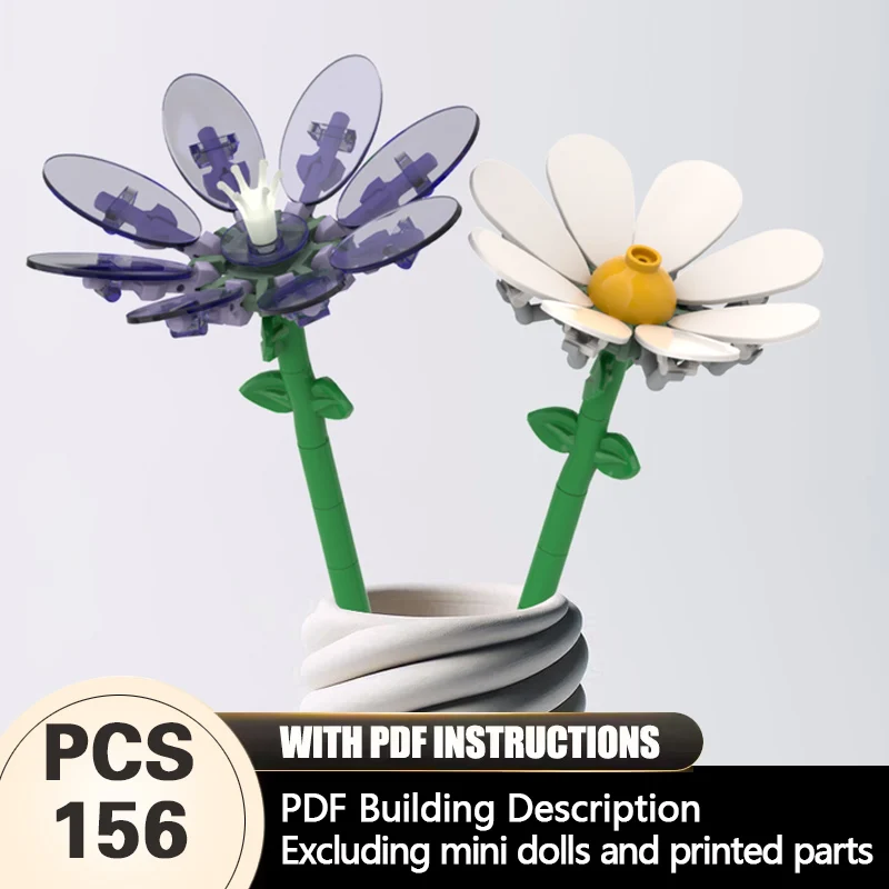 Creators Plant Series Model MOC Building Bricks Leucanthemum Modular Technology Gifts Holiday Assemble Children Toys Suit
Creators Plant Series Model MOC Building Bricks Leucanthemum Modular Technology Gifts Holiday Assemble Children Toys Suit