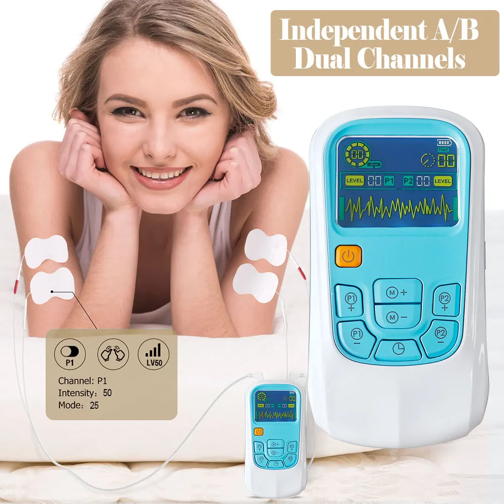50 Levels Tens Unit Electric EMS Nerve Muscle Stimulator Body Pulse Massager Acupuncture Slimming Digital Massage Machine
50 Levels Tens Unit Electric EMS Nerve Muscle Stimulator Body Pulse Massager Acupuncture Slimming Digital Massage Machine