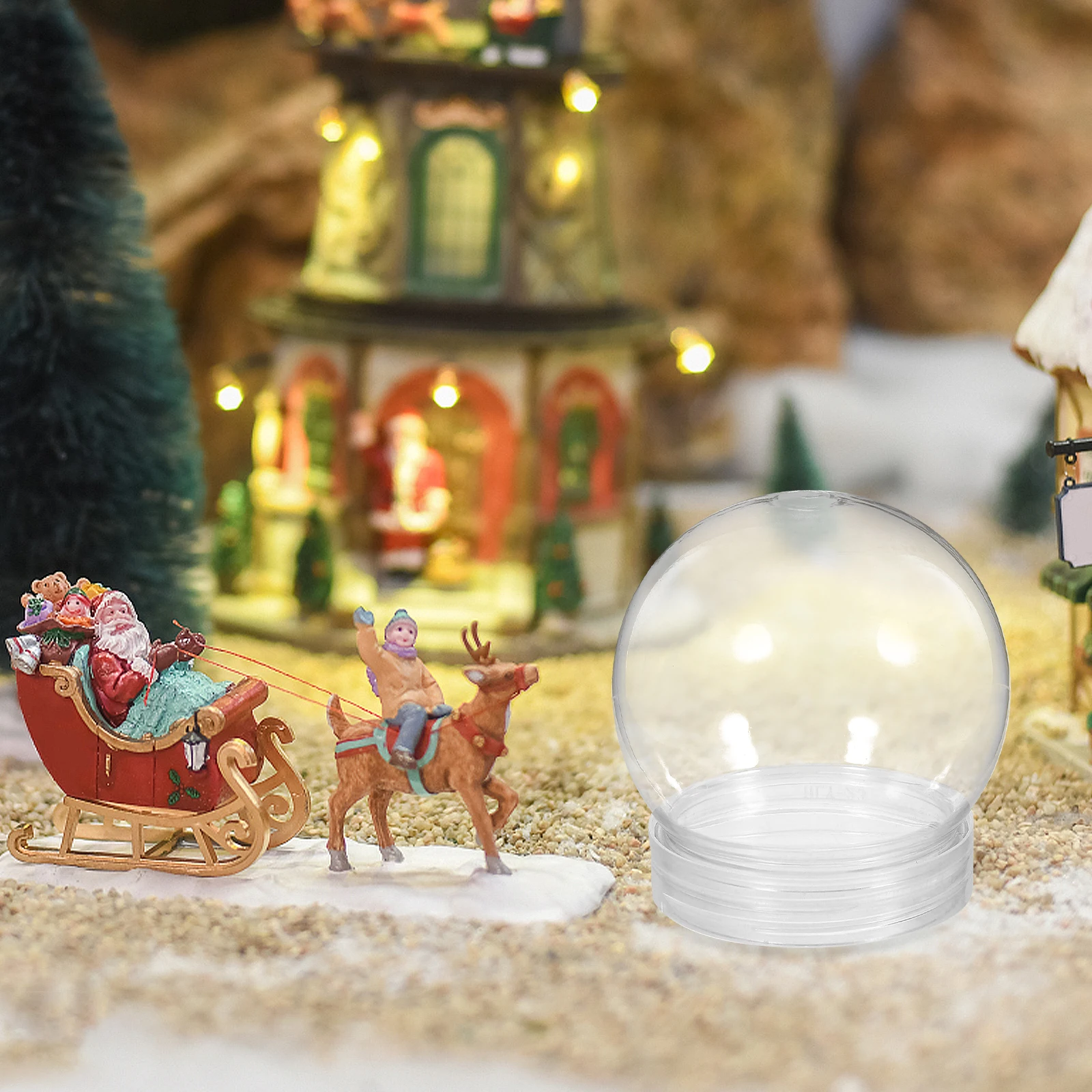 24 Pcs Clear Plastic Water Globes DIY Snow Globe Accessories Round Empty Crafts Christmas Xmas Winter Making Storage
24 Pcs Clear Plastic Water Globes DIY Snow Globe Accessories Round Empty Crafts Christmas Xmas Winter Making Storage