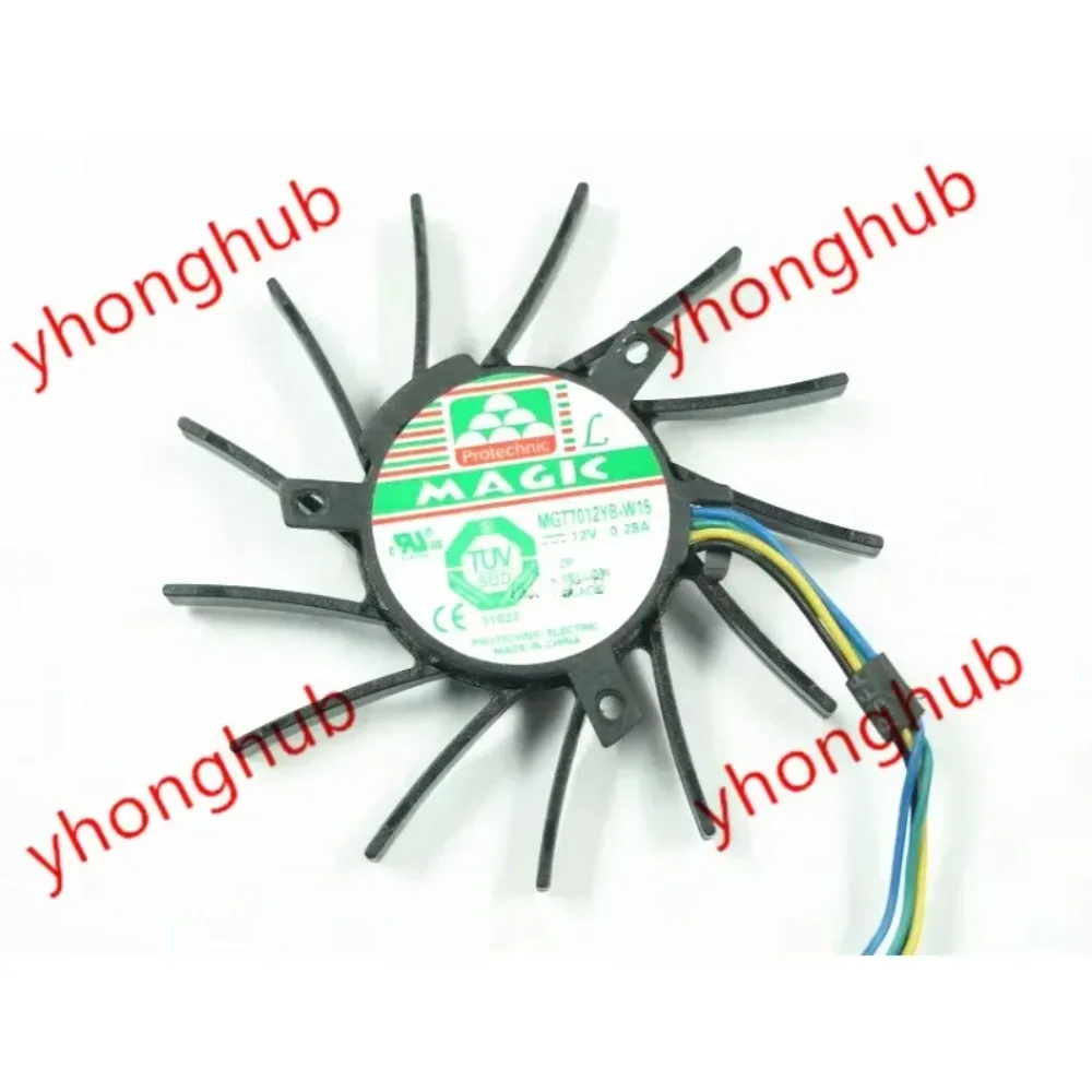 Вентилятор охлаждения MAGIC MGT7012YB-W15 DC 12V 0.28A, 4-проводной
Вентилятор охлаждения MAGIC MGT7012YB-W15 DC 12V 0.28A, 4-проводной