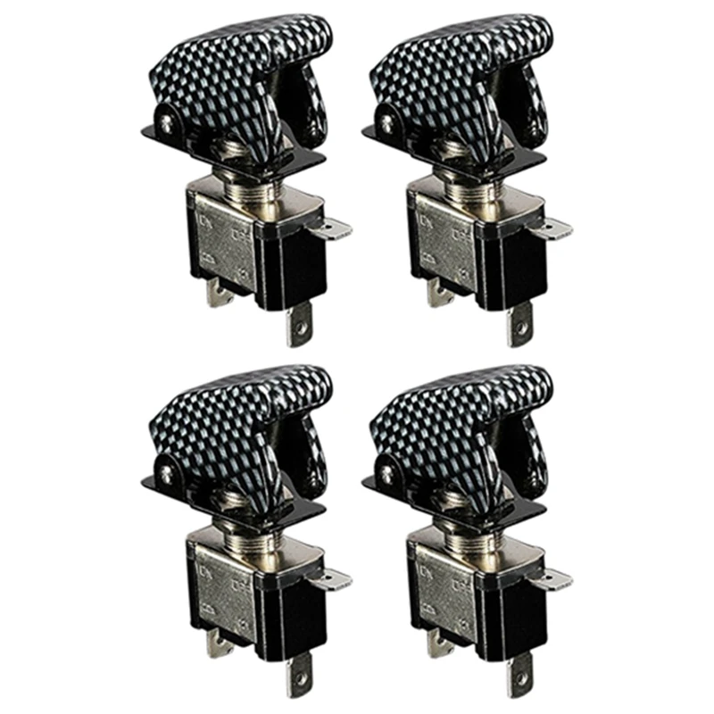 4X 12V 2-контактный автомобильный кулисный переключатель SPST ON / OFF Carbon AIRCRAFT-синий
4X 12V 2-контактный автомобильный кулисный переключатель SPST ON / OFF Carbon AIRCRAFT-синий