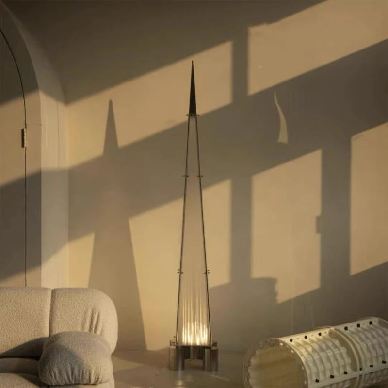 Creative pagoda bedroom living room atmosphere floor lamp designer pyramid industrial style vertical lamp
Creative pagoda bedroom living room atmosphere floor lamp designer pyramid industrial style vertical lamp