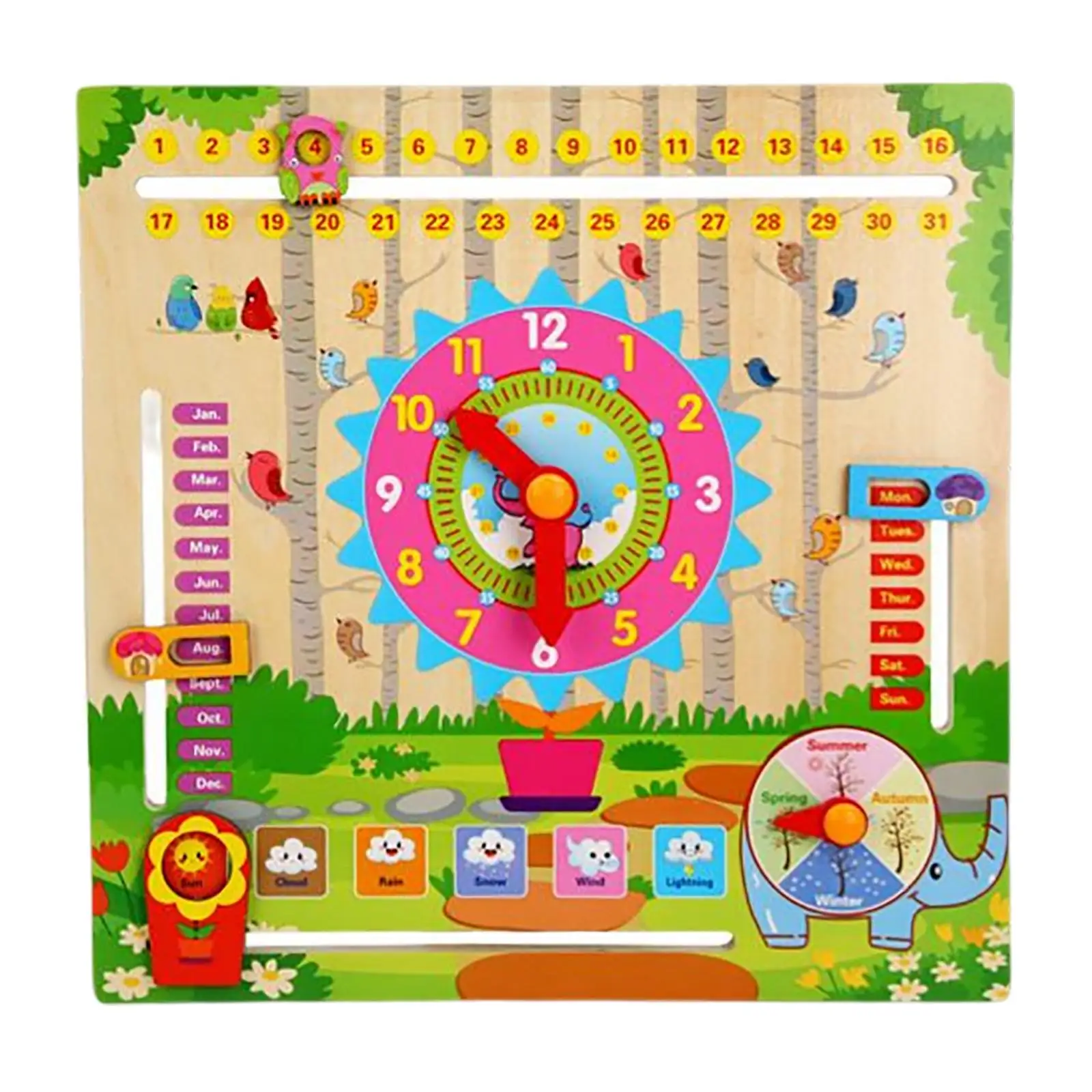 Toys for Toddlers Educational and Fun Wooden Teaching Materials
Toys for Toddlers Educational and Fun Wooden Teaching Materials