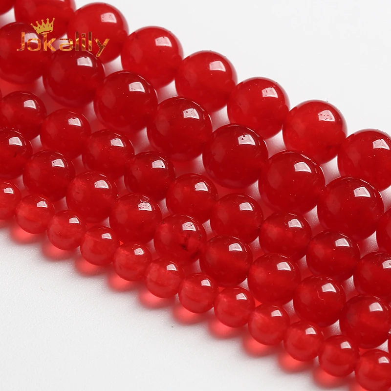 Natural Chinese Red Jades Chalcedony Stone Round Beads For Jewelry Making Diy Bracelet Necklace Accessories 4 6 8 10 12 14mm 15"
Natural Chinese Red Jades Chalcedony Stone Round Beads For Jewelry Making Diy Bracelet Necklace Accessories 4 6 8 10 12 14mm 15"