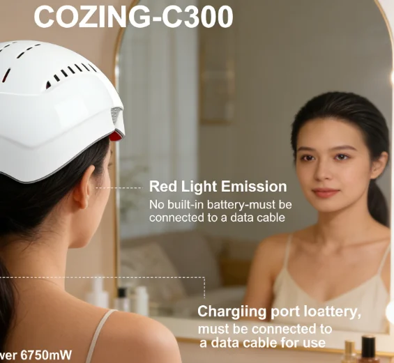 Лазерная шапка для роста волос COZING-C300, 90 диодов, 210 LED, проводная, для восстановления роста волос при истончении волос, послеродовом телогенном выпадении волос
Лазерная шапка для роста волос COZING-C300, 90 диодов, 210 LED, проводная, для восстановления роста волос при истончении волос, послеродовом телогенном выпадении волос