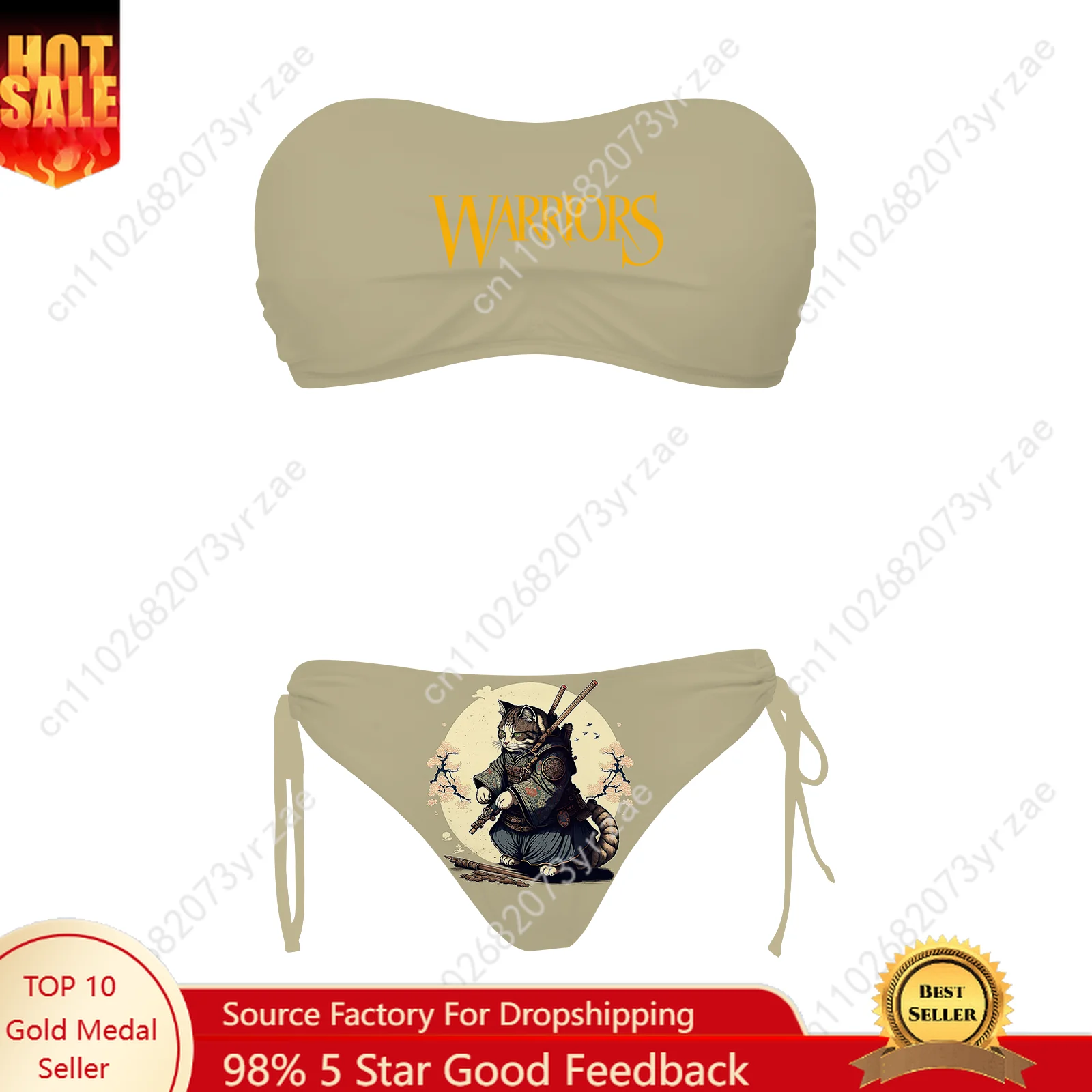 Cat Warrior Womens Drawstring Two Piece Set Bathing Suits Personalized Swimwear Pool Party Beach Sexy Bikini Customize Swimsuit
Cat Warrior Womens Drawstring Two Piece Set Bathing Suits Personalized Swimwear Pool Party Beach Sexy Bikini Customize Swimsuit