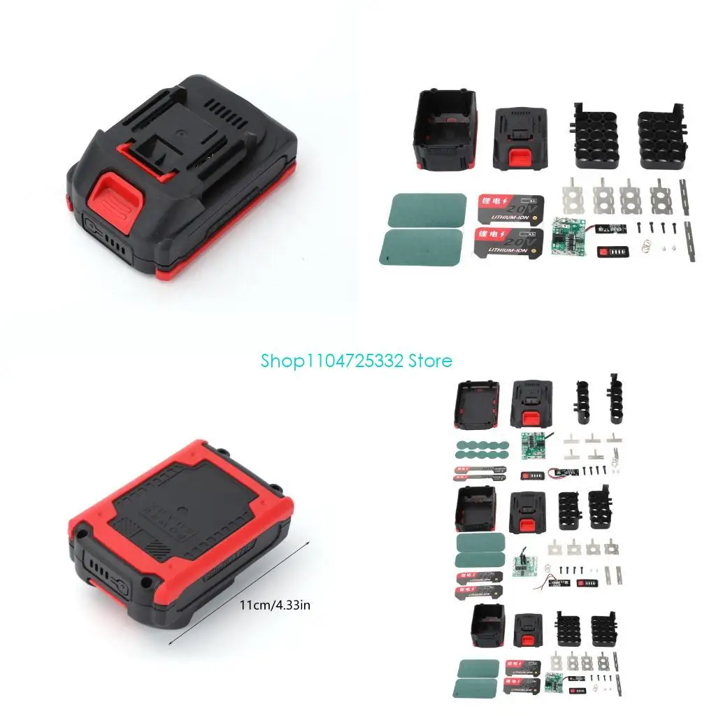 P5EA Battery Case with Security Suitable for 18V 20V Platform Tools ABS Construction
P5EA Battery Case with Security Suitable for 18V 20V Platform Tools ABS Construction