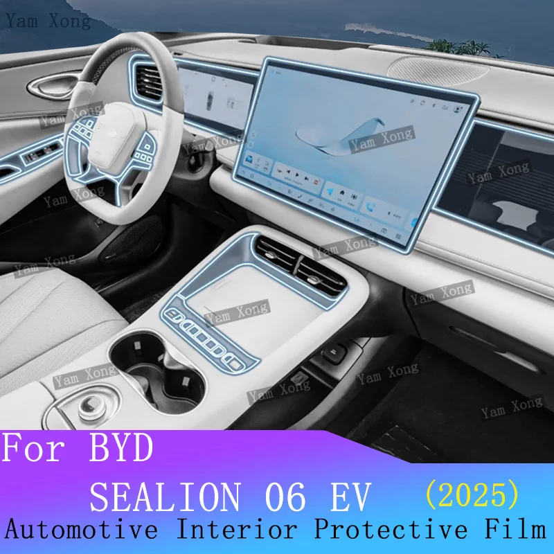 For BYD SEALION 06 EV 2025 Car Panel Film Cover Panel Dashboard GPS Navigation Automotive Sticker Interior Anti-Scratch Film
For BYD SEALION 06 EV 2025 Car Panel Film Cover Panel Dashboard GPS Navigation Automotive Sticker Interior Anti-Scratch Film