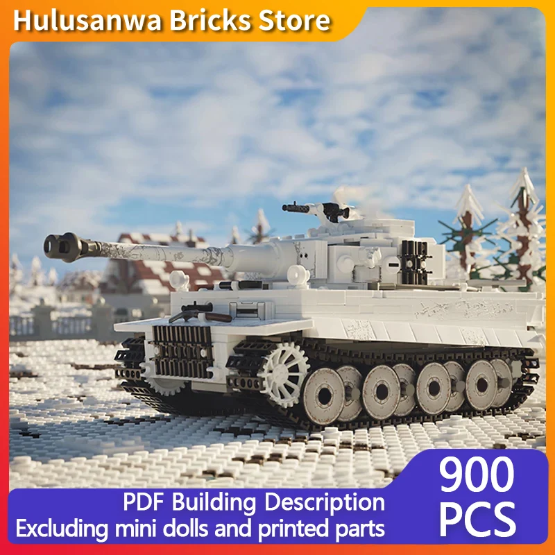 German Heavy Tank Model MOC Building Bricks War Equipment Modular Technology Gifts Holiday Assemble Children Toys Suit
German Heavy Tank Model MOC Building Bricks War Equipment Modular Technology Gifts Holiday Assemble Children Toys Suit