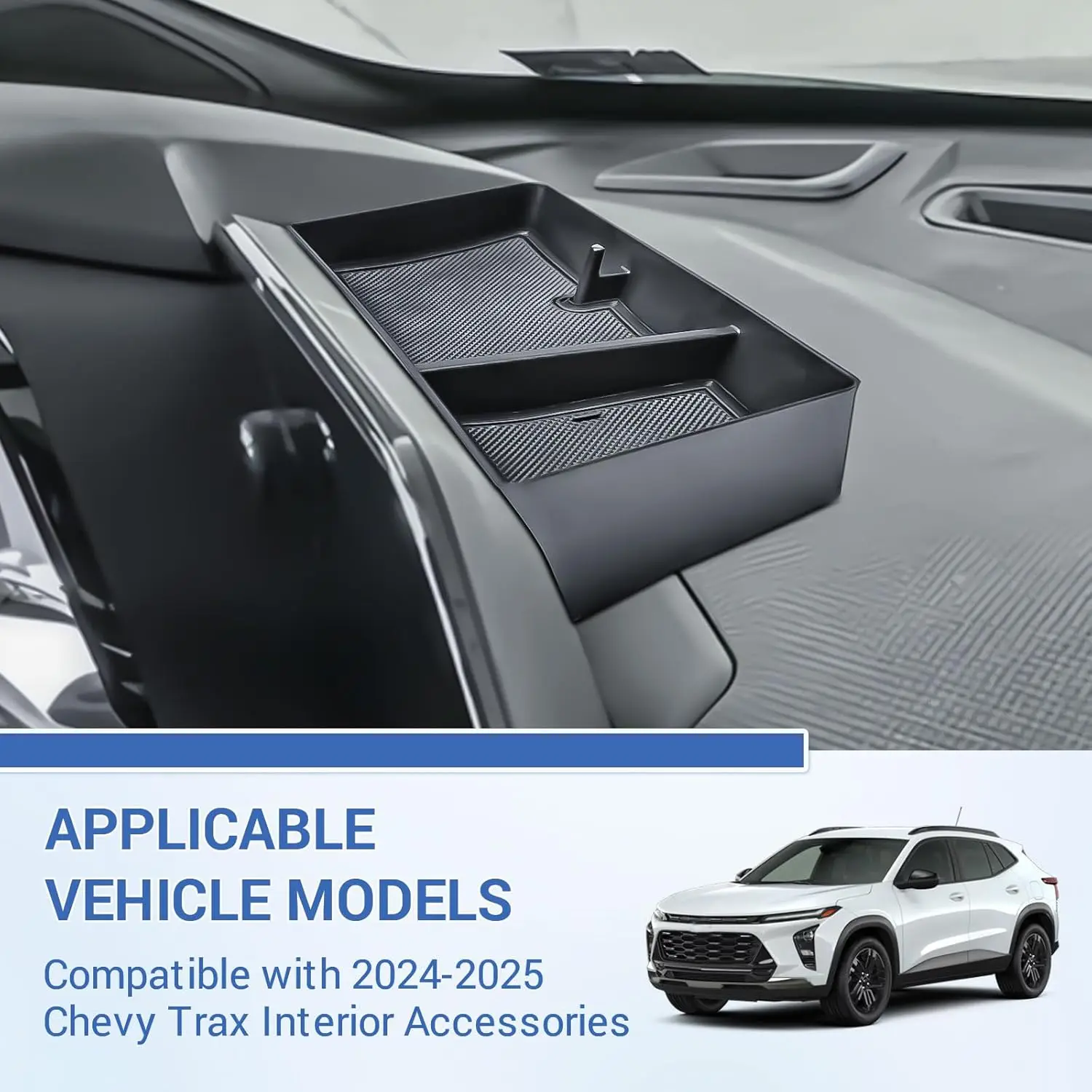 RUNROAD Dashboard Organizer Tray For 2024-2025 Chevy Trax Interior Accessories Center Console Dash Tray Behind Screen Organizer
RUNROAD Dashboard Organizer Tray For 2024-2025 Chevy Trax Interior Accessories Center Console Dash Tray Behind Screen Organizer