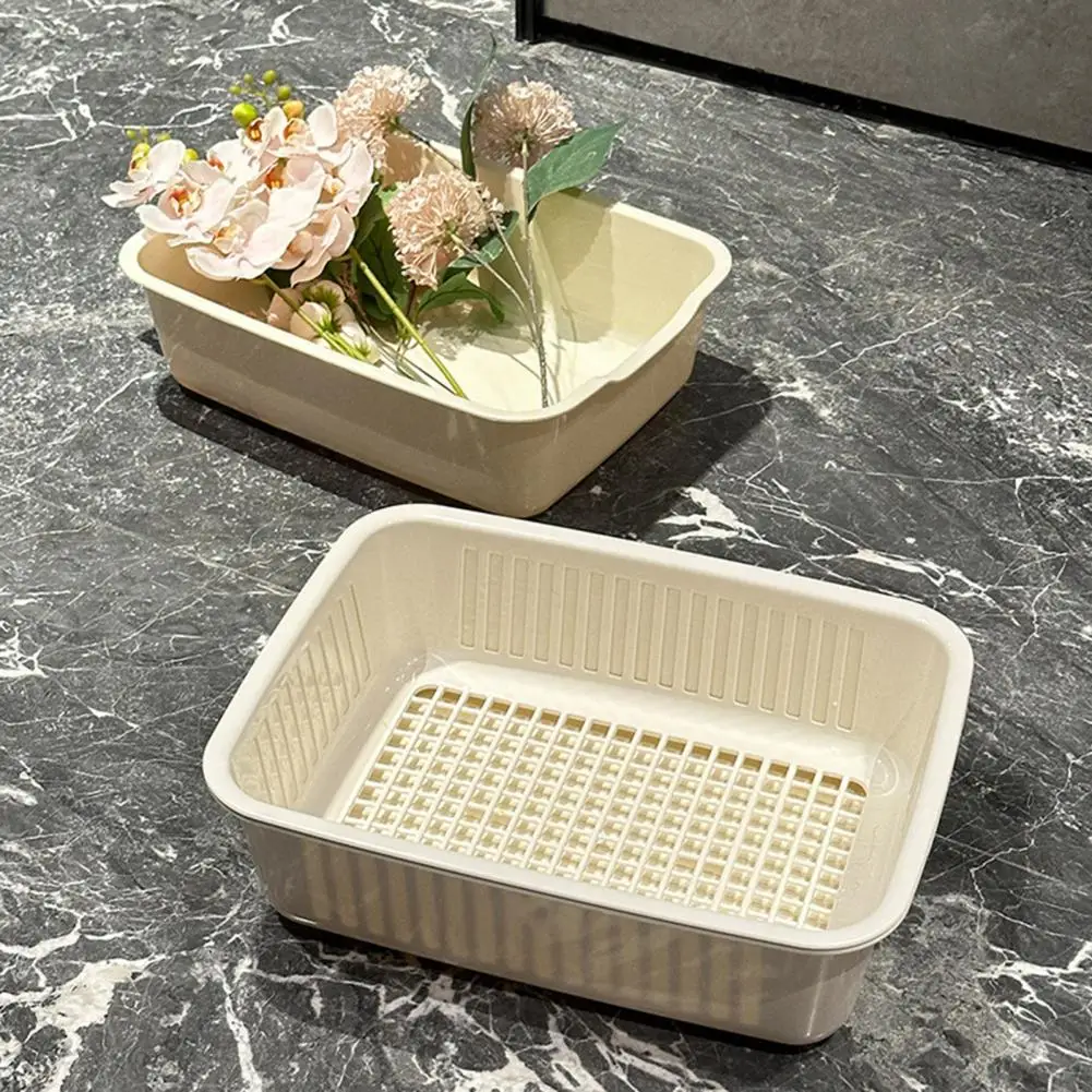 Storage Basket Food Container Multifunctional Double Layer Drain Basket Food Grade Bpa Free Vegetable Washing Bowl for Efficient
Storage Basket Food Container Multifunctional Double Layer Drain Basket Food Grade Bpa Free Vegetable Washing Bowl for Efficient
