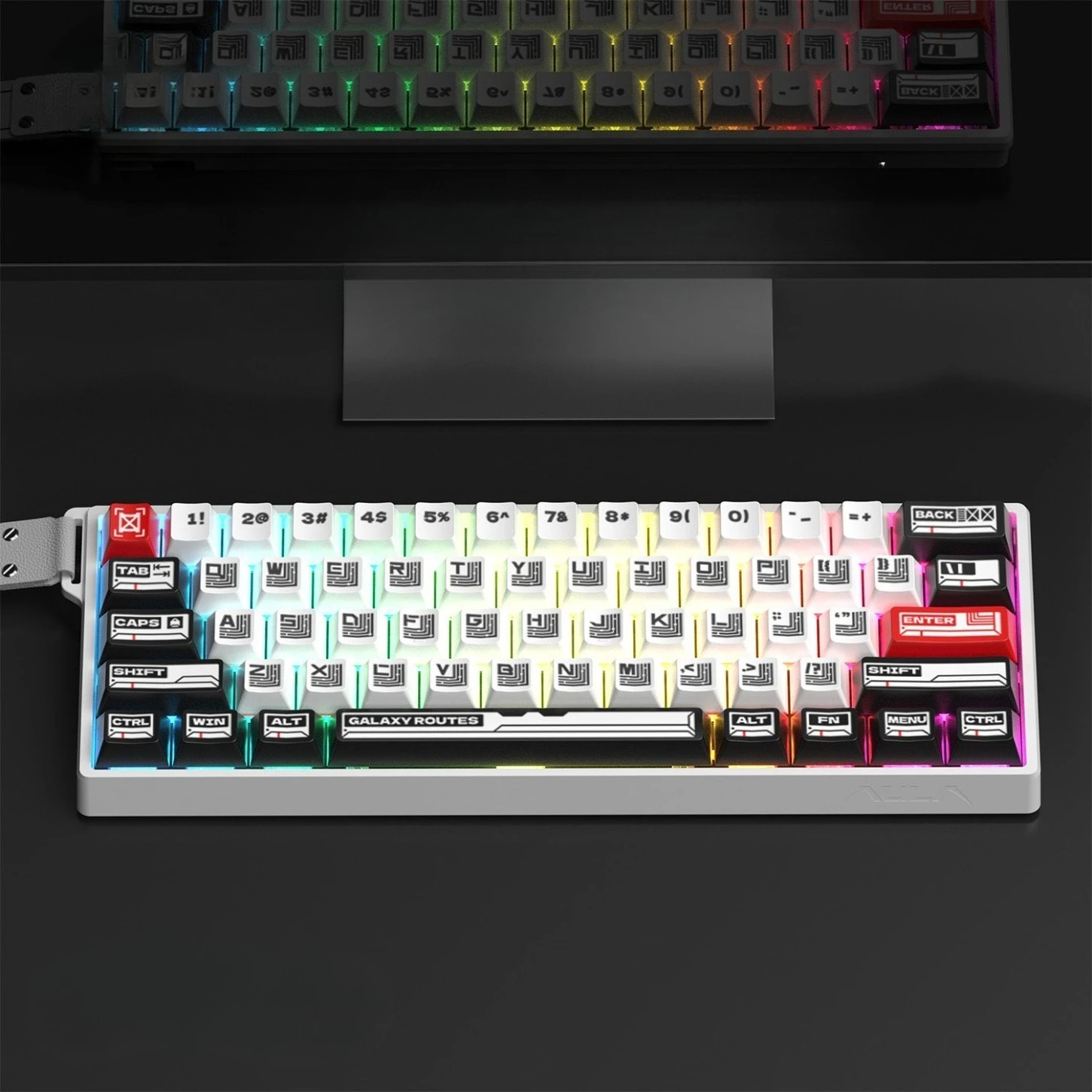 Three Color Options for Cherry Keychain Kit PBT 87 Keys Suitable for 61/64/75/84 Personalized Mechanical Keyboard
Three Color Options for Cherry Keychain Kit PBT 87 Keys Suitable for 61/64/75/84 Personalized Mechanical Keyboard