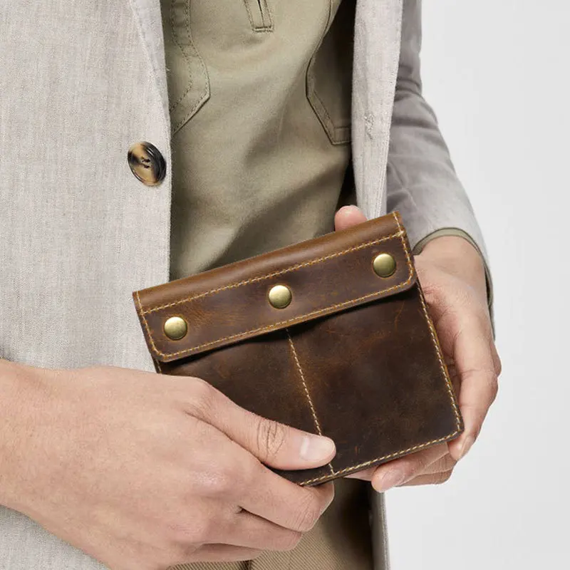 Vintage crazy horse leather two-piece couple watch storage box, genuine leather watch clutch
Vintage crazy horse leather two-piece couple watch storage box, genuine leather watch clutch