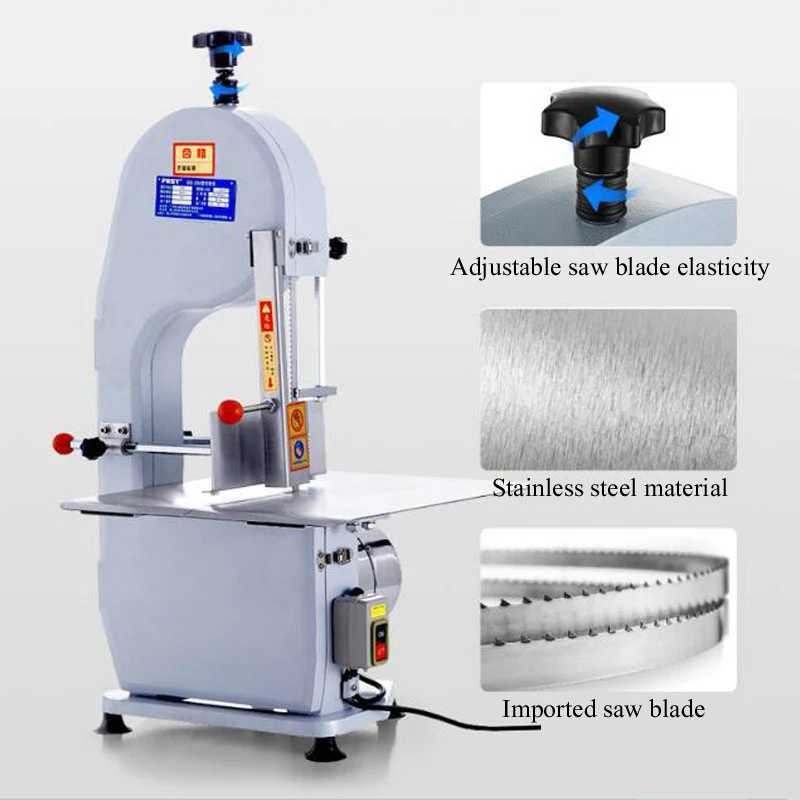 Tabletop Portable Bandsaw Commercial Cutter for Frozen Beef Steak Fish and Various Animal Cutting Processing
Tabletop Portable Bandsaw Commercial Cutter for Frozen Beef Steak Fish and Various Animal Cutting Processing