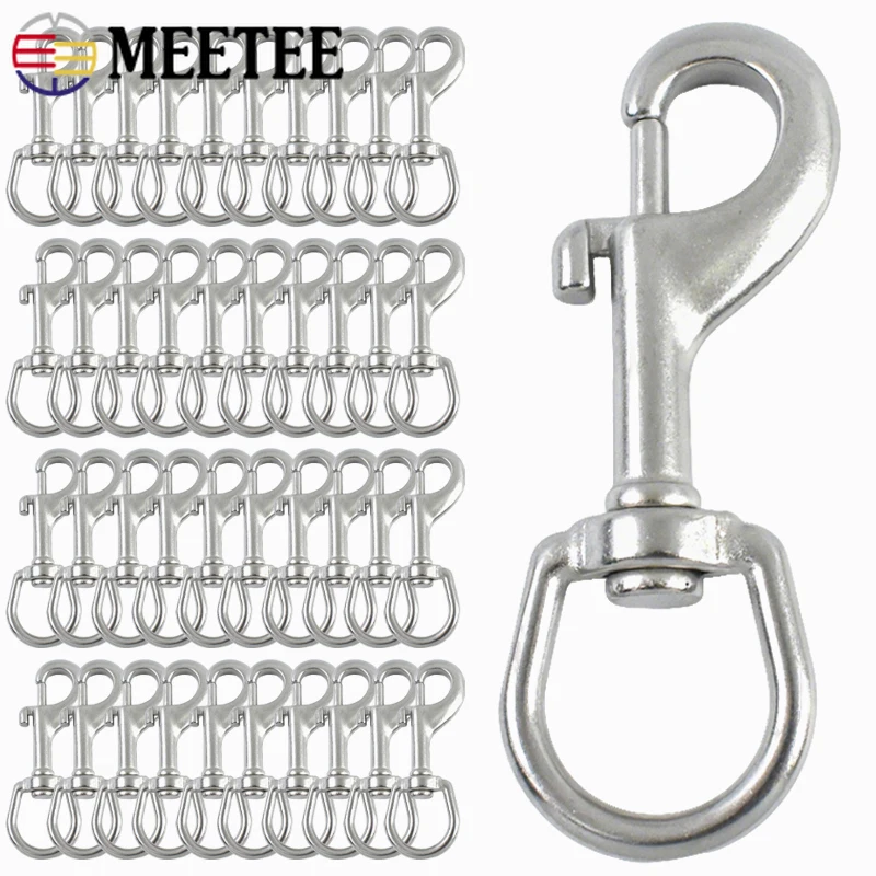 1/2Pcs 304 Stainless Steel Metal Buckles Keychain Carabiner Clip Dog Collar Strap End Swivel Lobster Clasp Snap Hook Accessories
1/2Pcs 304 Stainless Steel Metal Buckles Keychain Carabiner Clip Dog Collar Strap End Swivel Lobster Clasp Snap Hook Accessories