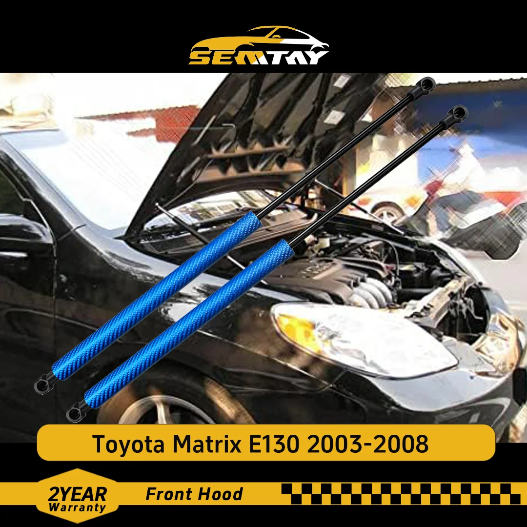 SEMTAY Hood Struts for Toyota Matrix E130 2003-2008 Bonnet Shocks Compatible with Bonnet Damper Auto Part Vehicle Accessory
SEMTAY Hood Struts for Toyota Matrix E130 2003-2008 Bonnet Shocks Compatible with Bonnet Damper Auto Part Vehicle Accessory