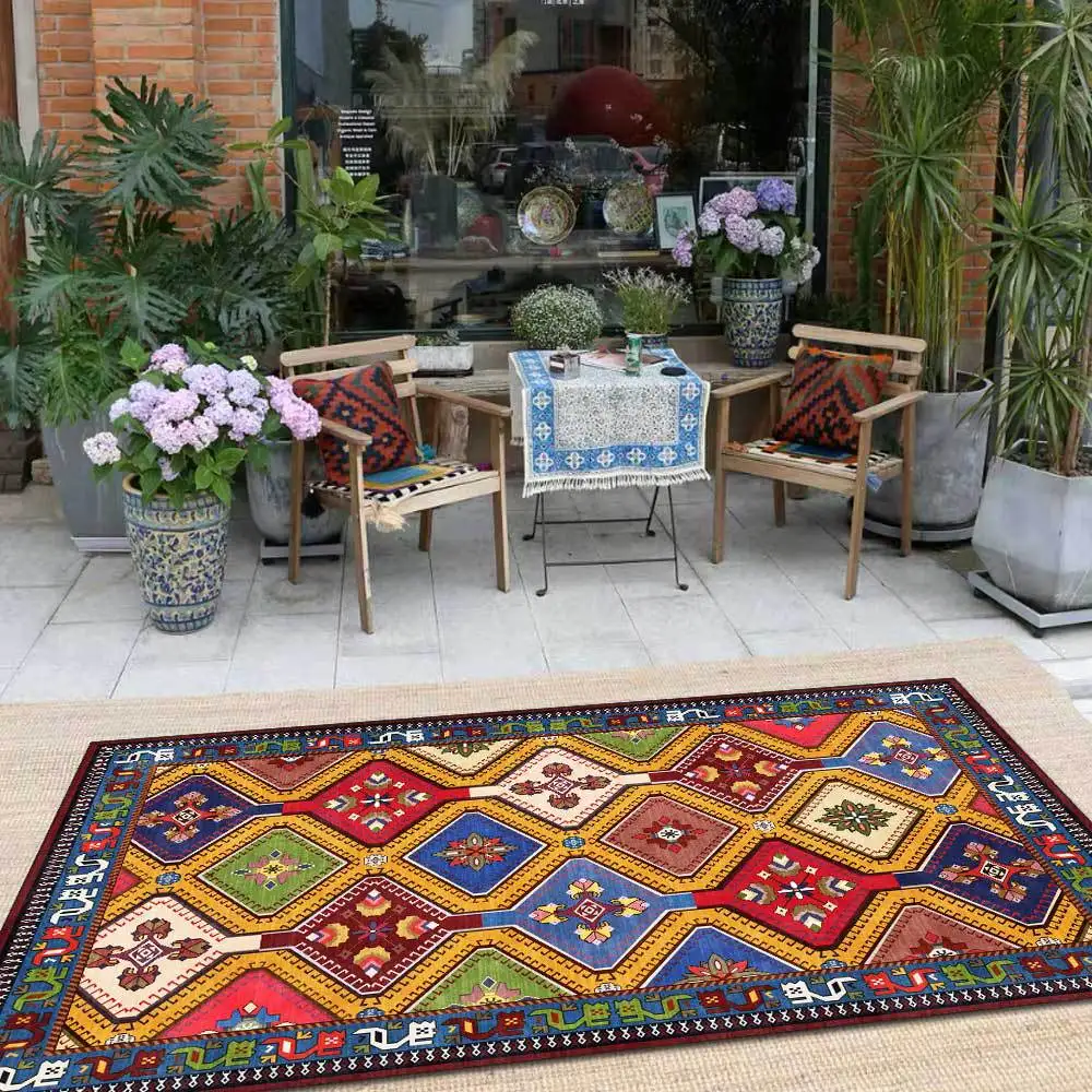 Bohemia 3D Geometric Persian Ethnic Style Carpet Living Room Large Soft Flannel Floor Mat Bedroom Children Play Area Rug Doormat
Bohemia 3D Geometric Persian Ethnic Style Carpet Living Room Large Soft Flannel Floor Mat Bedroom Children Play Area Rug Doormat