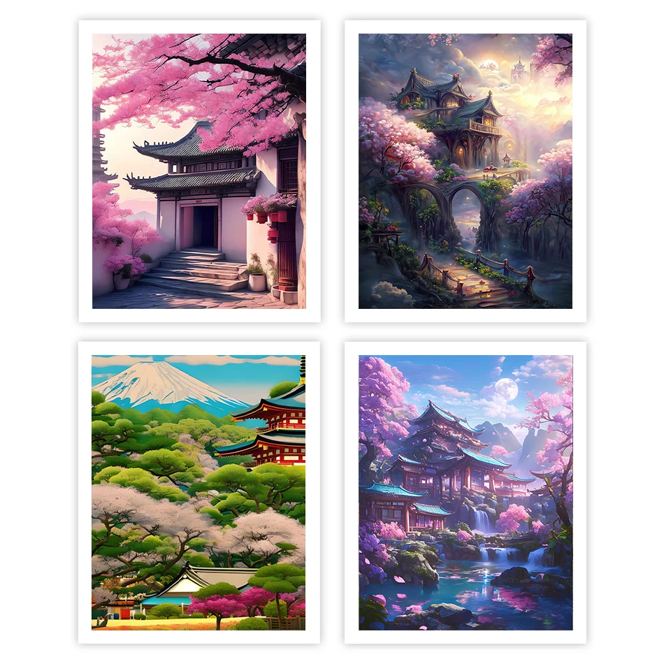 GATYZTORY Painting By Numbers Acrylic Landscape Retro architecture On Canvas Paint Kit Digital oil paintings Set Decoration Home
GATYZTORY Painting By Numbers Acrylic Landscape Retro architecture On Canvas Paint Kit Digital oil paintings Set Decoration Home