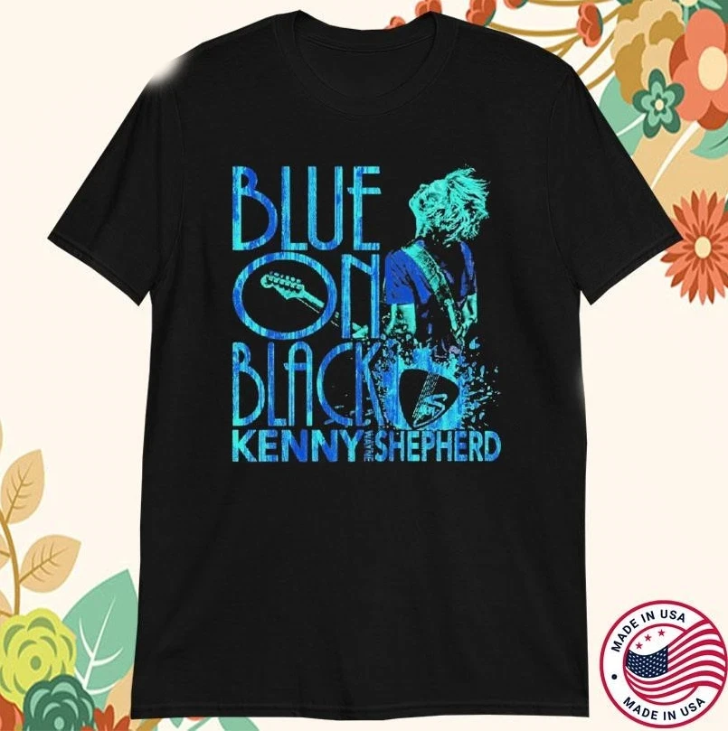 Kenny Wayne Shepherd Blue on Black T-shirt
Kenny Wayne Shepherd Blue on Black T-shirt