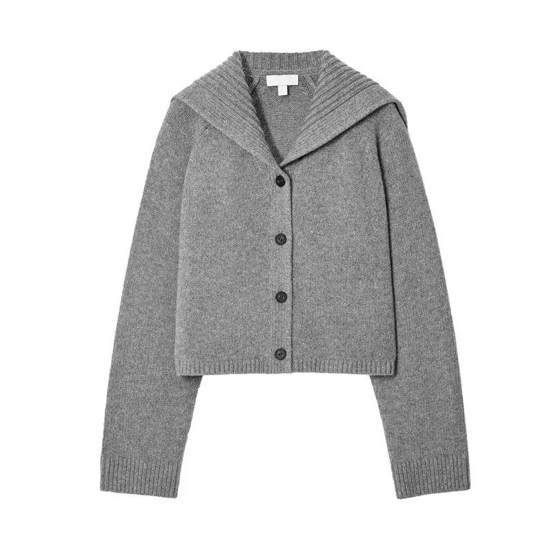 Spring New Arrival Women's Stand Fit Knitted Wool Blend Open Cardigan Sweater Sailor Collar Casual Comfortable Polyester F...
Spring New Arrival Women's Stand Fit Knitted Wool Blend Open Cardigan Sweater Sailor Collar Casual Comfortable Polyester F...