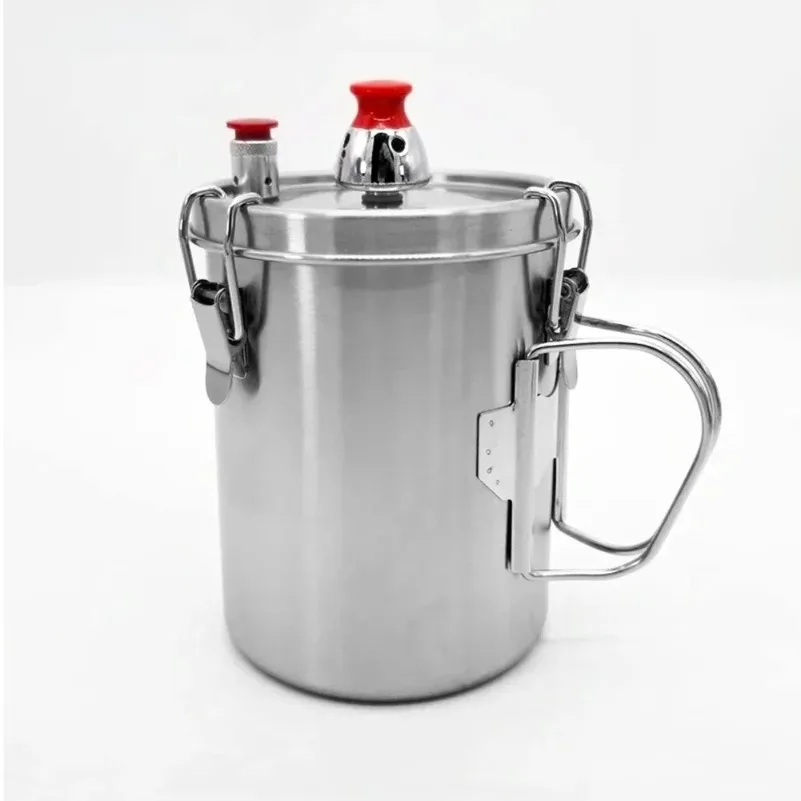 Ultra-light Mini Pressure Cooker 304 Stainless Steel with Folding Handle Outdoor Camping Solo Compact Portable Cooking Pot
Ultra-light Mini Pressure Cooker 304 Stainless Steel with Folding Handle Outdoor Camping Solo Compact Portable Cooking Pot