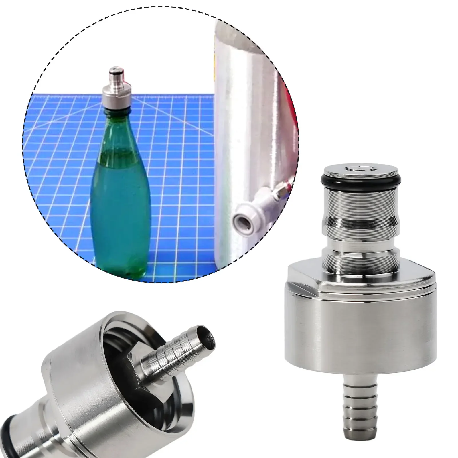 Practical Carbonation Cap Polishing Uses Injection Perfect Polishing Ball Lock Cap Beer Fruit Juice Home Brewing Stainless Steel
Practical Carbonation Cap Polishing Uses Injection Perfect Polishing Ball Lock Cap Beer Fruit Juice Home Brewing Stainless Steel