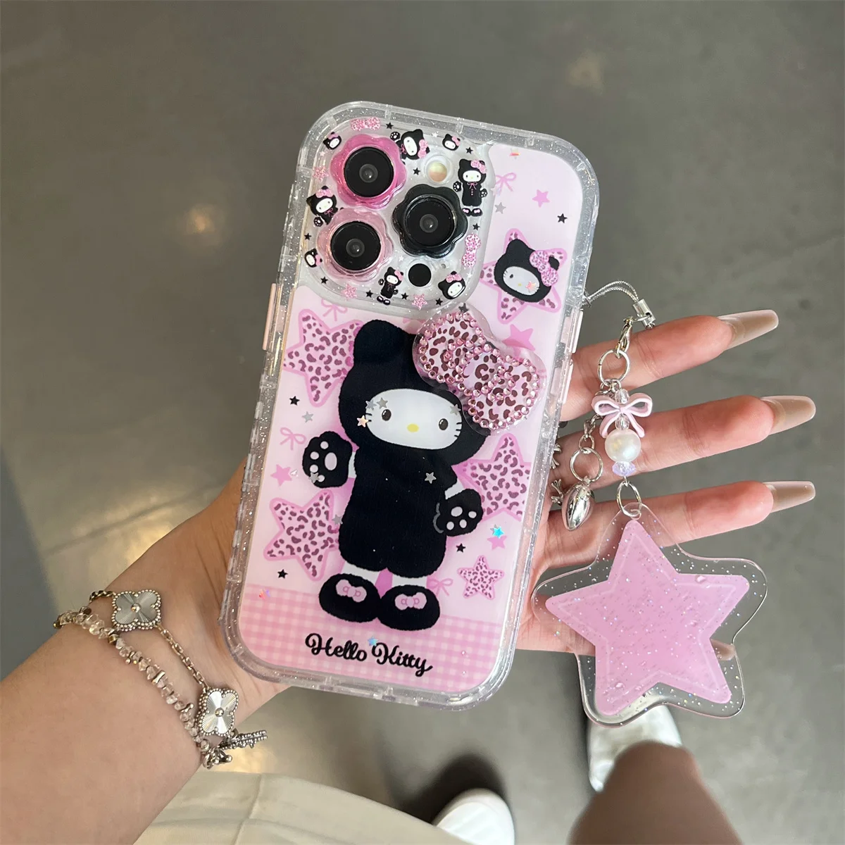 Simple Cute Flower Kitty Cat Phone Case For iPhone 16 Pro 15 13 14 Pro Max Cover Silicone Shockproof Border Cases with Chain
Simple Cute Flower Kitty Cat Phone Case For iPhone 16 Pro 15 13 14 Pro Max Cover Silicone Shockproof Border Cases with Chain