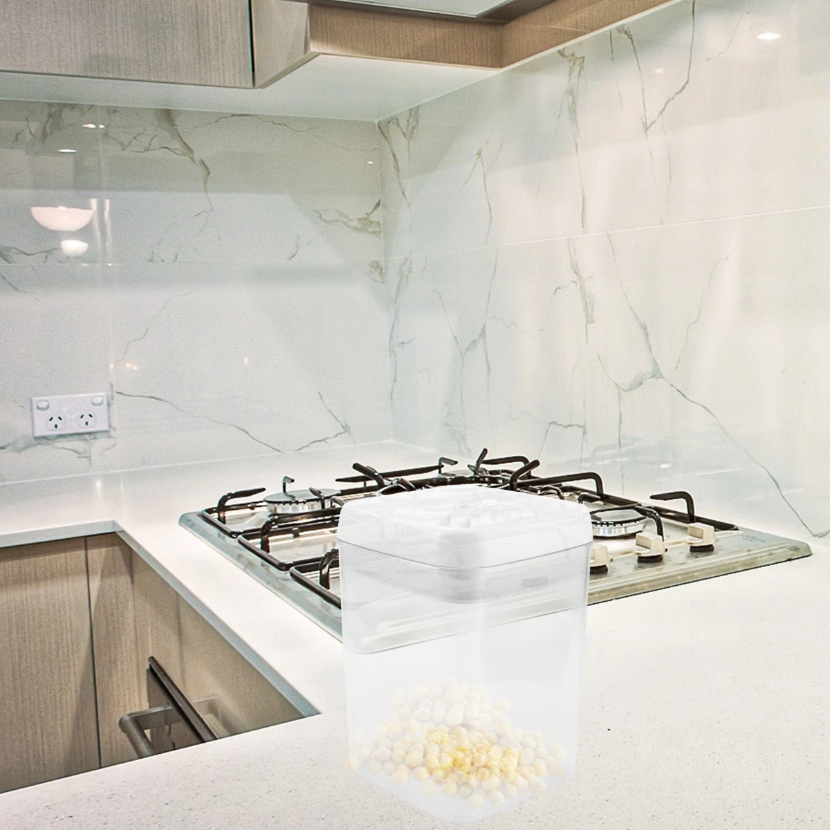 Food Storage Containers Kitchen Plastic Sealed Box For Grains Transparent Airtight Container With Locking Design Cereals Snacks
Food Storage Containers Kitchen Plastic Sealed Box For Grains Transparent Airtight Container With Locking Design Cereals Snacks
