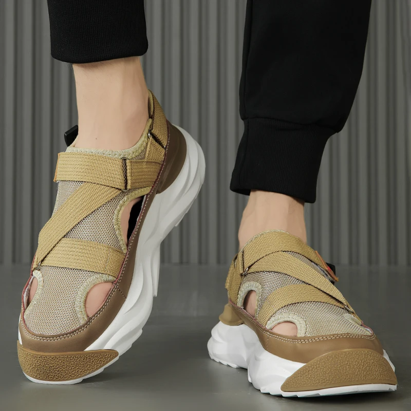 Summer Brand Men Slippers Fashion Beach Sandals Seasons Flat Outdoor Casual Shoes Man Slides Flip-flops Zapatillas Para Hombres
Summer Brand Men Slippers Fashion Beach Sandals Seasons Flat Outdoor Casual Shoes Man Slides Flip-flops Zapatillas Para Hombres