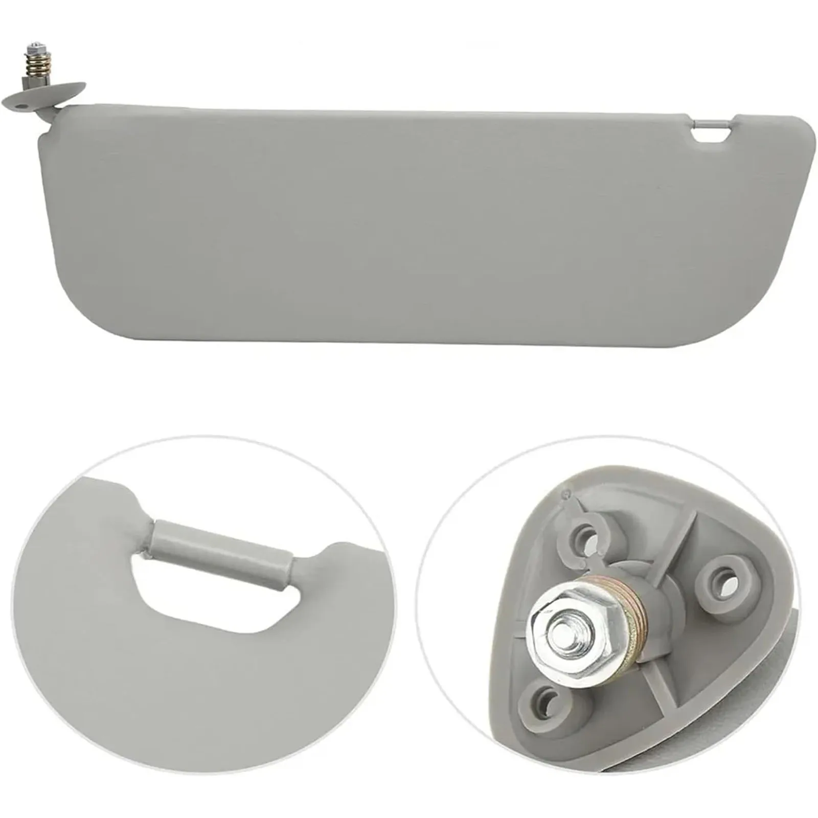 Серый автомобильный солнцезащитный козырек для Ford E-150/E-250/E-350/E-450 2009-2014 - OE 9C2Z-1504105-AA Точная замена внутреннего солнцезащитного козырька 
Серый автомобильный солнцезащитный козырек для Ford E-150/E-250/E-350/E-450 2009-2014 - OE 9C2Z-1504105-AA Точная замена внутреннего солнцезащитного козырька