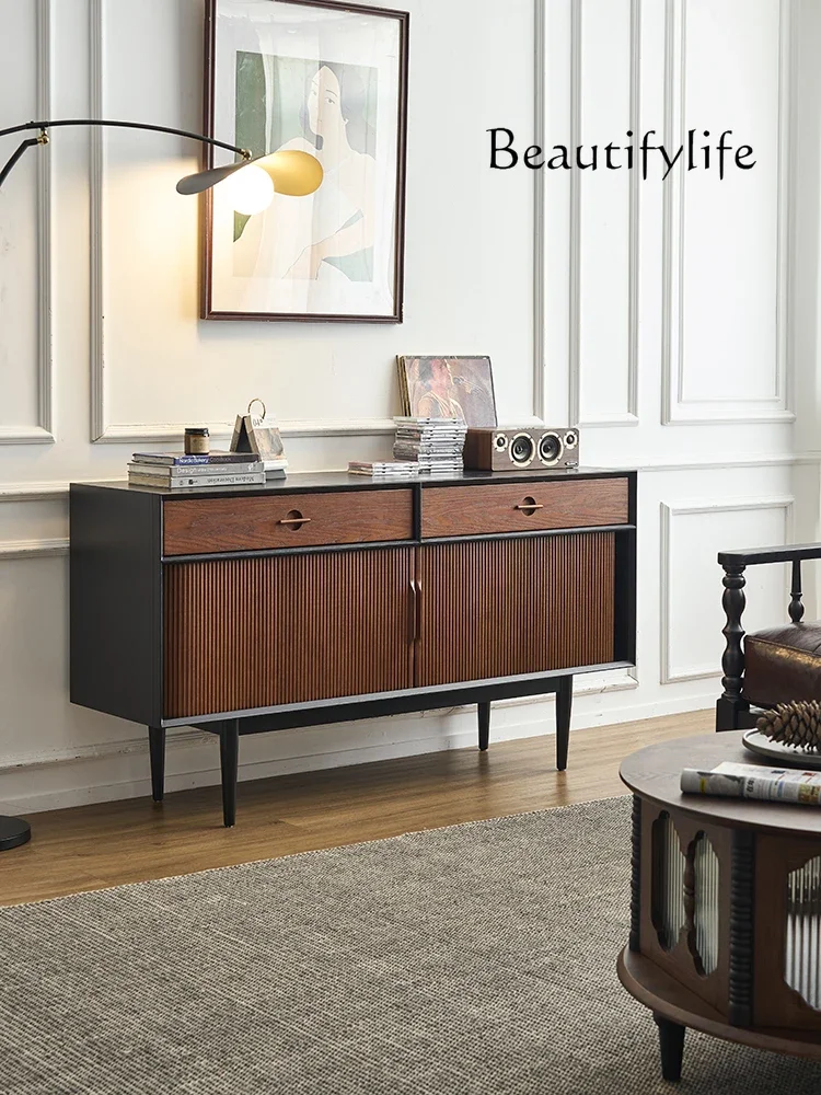 BJ French Retro Solid Wood Dining Side Cabinet Small Apartment Household Wall Floor Cabinet High-end Storage Fashion
BJ French Retro Solid Wood Dining Side Cabinet Small Apartment Household Wall Floor Cabinet High-end Storage Fashion