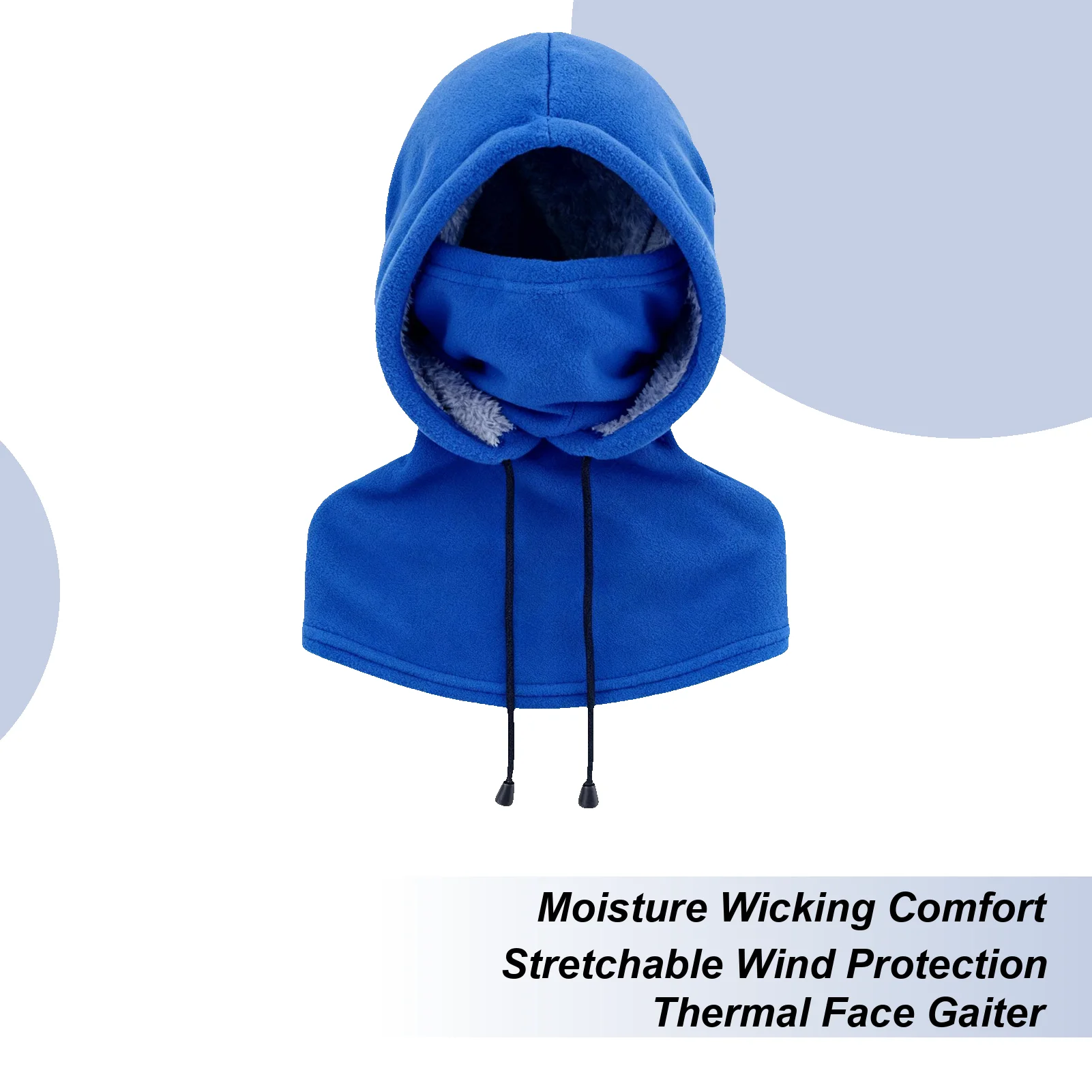 Winter Face Cover Fleece Hat With Drawstring Cold Weather Thermal Ski Face Cover For Women Runners Cyclists Camping Cycling
Winter Face Cover Fleece Hat With Drawstring Cold Weather Thermal Ski Face Cover For Women Runners Cyclists Camping Cycling