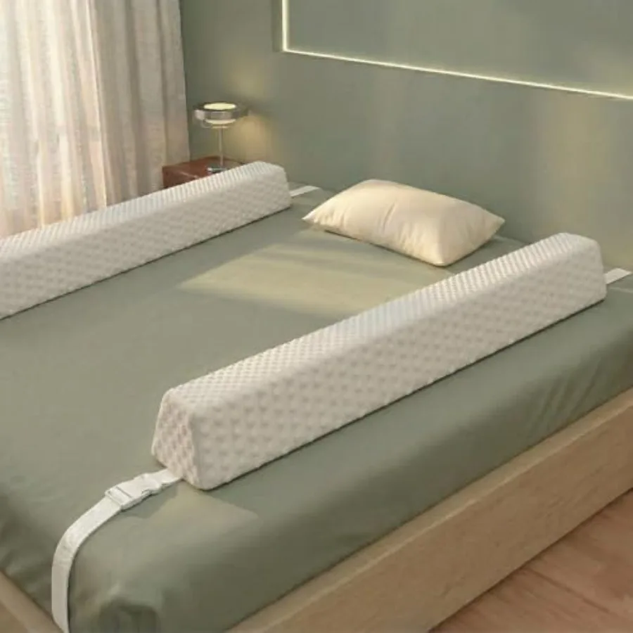 YENING Bed Bumpers for Toddlers with Strap Under Sheet Anti-Slip Foam Bed Bumper for Twin Full Queen King Bed, 2 Pack
YENING Bed Bumpers for Toddlers with Strap Under Sheet Anti-Slip Foam Bed Bumper for Twin Full Queen King Bed, 2 Pack
