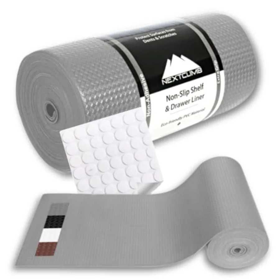 Shelf Liner, Drawer Liner and Kitchen Cabinet Liner Thick, Waterproof Rubber Non-Adhesive for Fridge, Closet, Pantry, Bathroom,
Shelf Liner, Drawer Liner and Kitchen Cabinet Liner Thick, Waterproof Rubber Non-Adhesive for Fridge, Closet, Pantry, Bathroom,