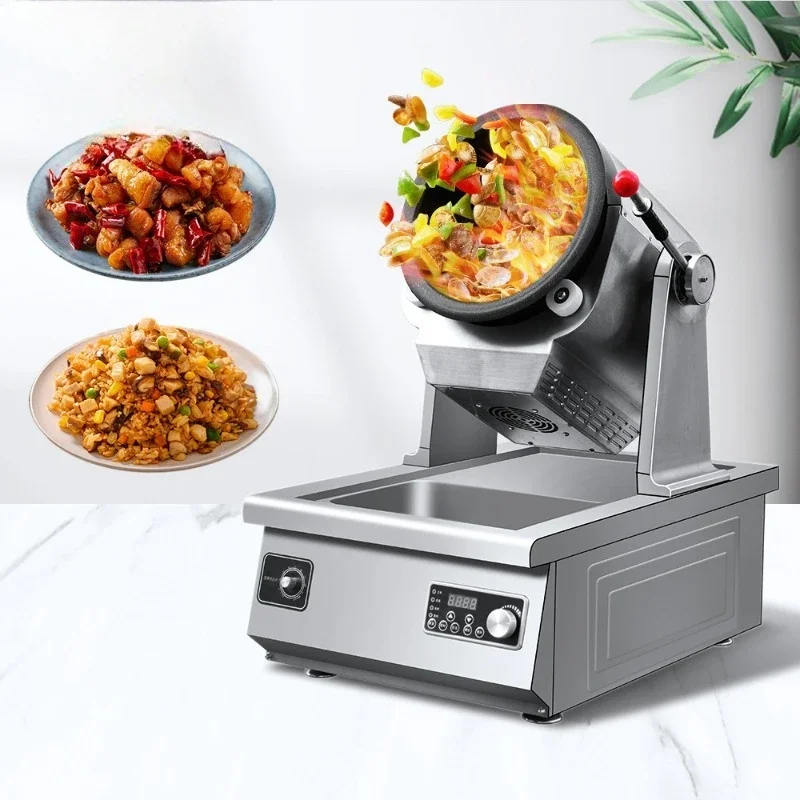 Intelligent commercial non-stick smart cooker robot, cooking machine, automatic mixing pot motor, automatic cooking
Intelligent commercial non-stick smart cooker robot, cooking machine, automatic mixing pot motor, automatic cooking