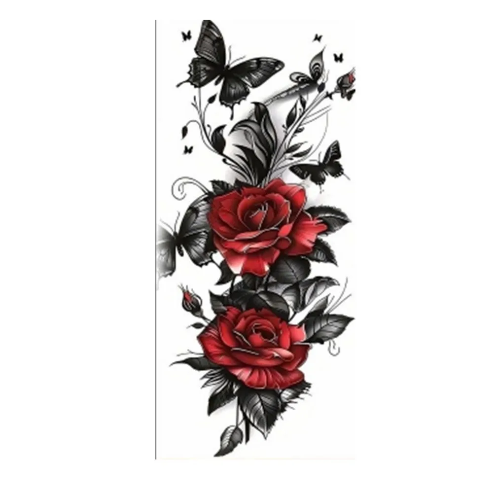 Flower Temporary Tattoo Sticker Waterproof Realistic Design Body Art Sticker Long Lasting Red Rose Rose Temporary Tattoo
Flower Temporary Tattoo Sticker Waterproof Realistic Design Body Art Sticker Long Lasting Red Rose Rose Temporary Tattoo