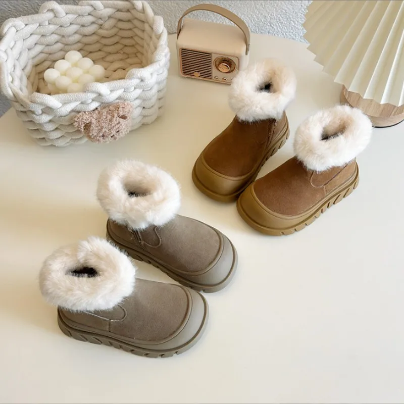 Winter Warm Children's Snow Boots Wide Toe Barefoot Snow Boots Girl Boy Outdoor Casual Shoes Toddler/Little/Big Kids Winter Shoe
Winter Warm Children's Snow Boots Wide Toe Barefoot Snow Boots Girl Boy Outdoor Casual Shoes Toddler/Little/Big Kids Winter Shoe
